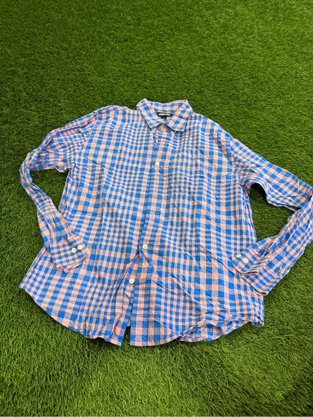 Lands End Button Down Shirt